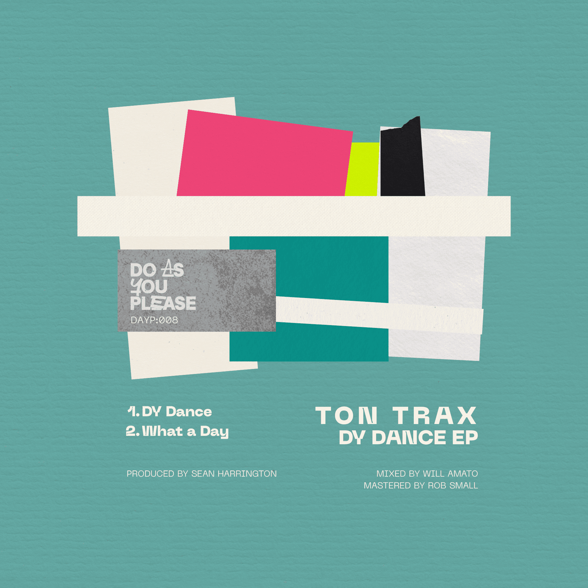 Ton Trax - DY Dance EP